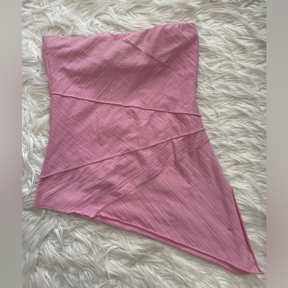 RAVE Pink Top Sz SMALL - Picture 2 of 3